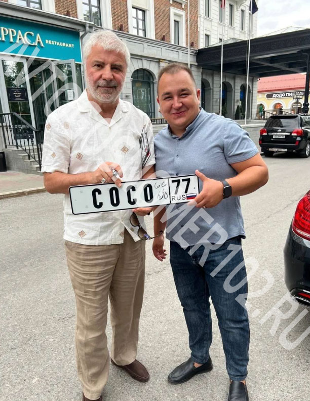 Сосо Павлиашвили в салоне Автогосномер102